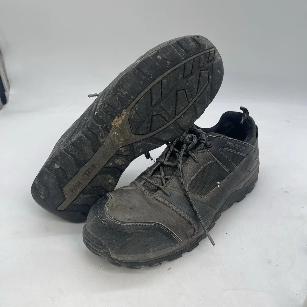 Irish Setter Red Wing Boots Mens 12 Work Safety Toe Ultra Dry Waterproof Shoes